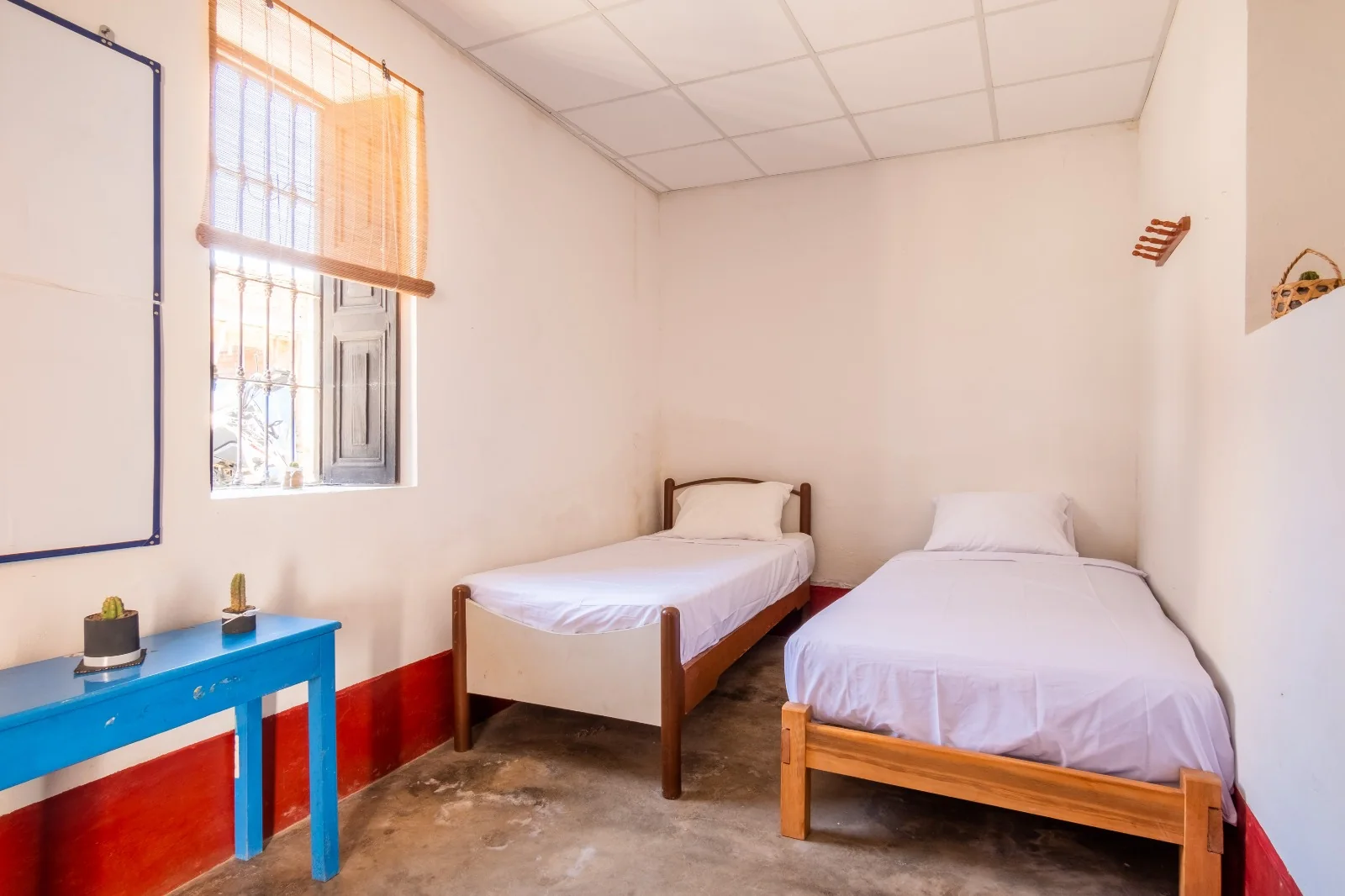 Habitación doble con dos camas